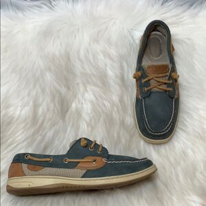 Sperry Topsiders Slip On Boat Shoes Sz 8